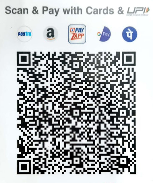 Scan to pay Monalisa Inn via UPI